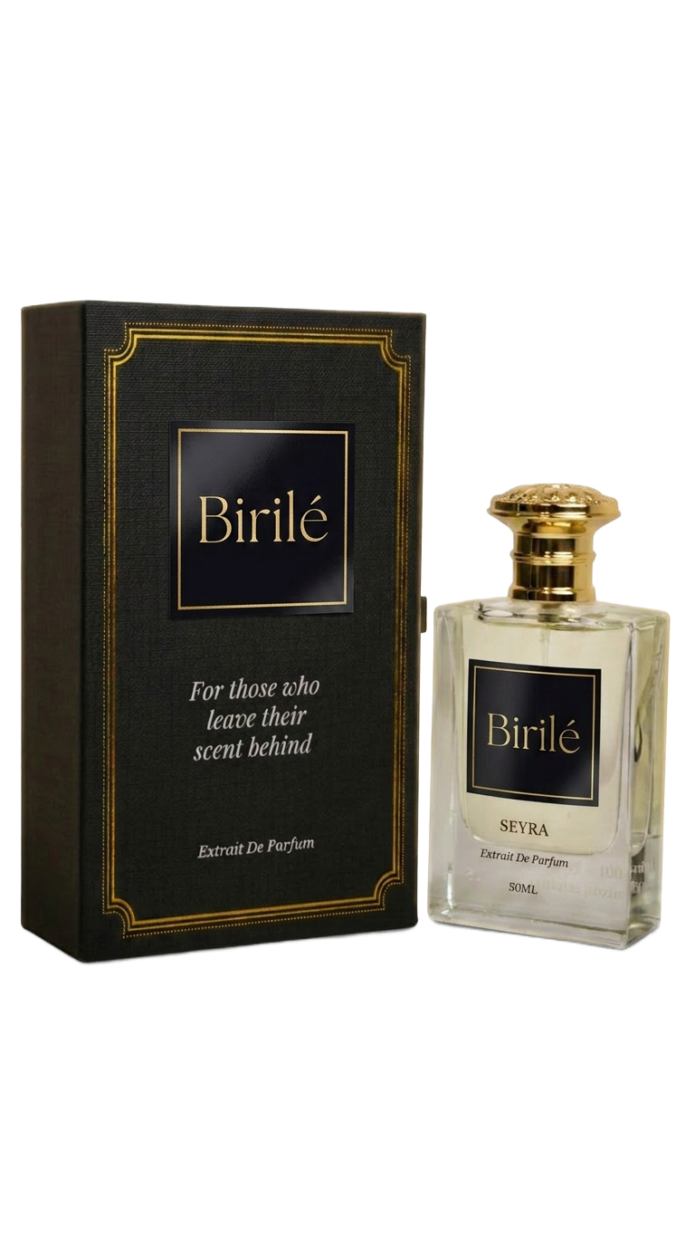 Seyra — extrait de parfum, the Birilé flacon